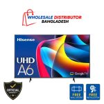 Hisense 75 Inch Class A6 Series LED 4K UHD Google Smart TV (75A6N)