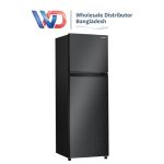 Hitachi Refrigerator HRTN5275MFBBKSG Stylish Line Top Freezer