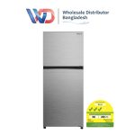 Hitachi HRTN6379SXSG 344L Elegant Inox Top Freezer Refrigerator