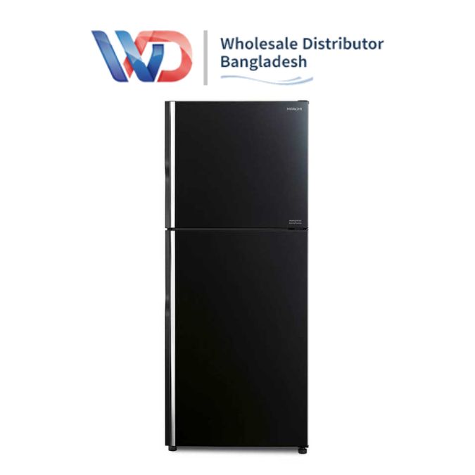 Hitachi 375L Stylish Line Refrigerator | R-VG420P8PB-KD-GBK (Black)