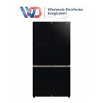 Hitachi 4 Door French Bottom Freezer | R-WB700VPB2 (GBK) | 713L