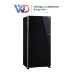 Sharp 554 Liters Glass Door Inverter Refrigerator | SJ-PG55P2-BK