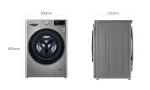 LG F0L2CRV2T2C Front Loading Washer and Dryer 17KG/10KG - Image 4