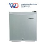 SHARP SJ-K75X-SL2 Mini Bar Refrigerator 65L Silver